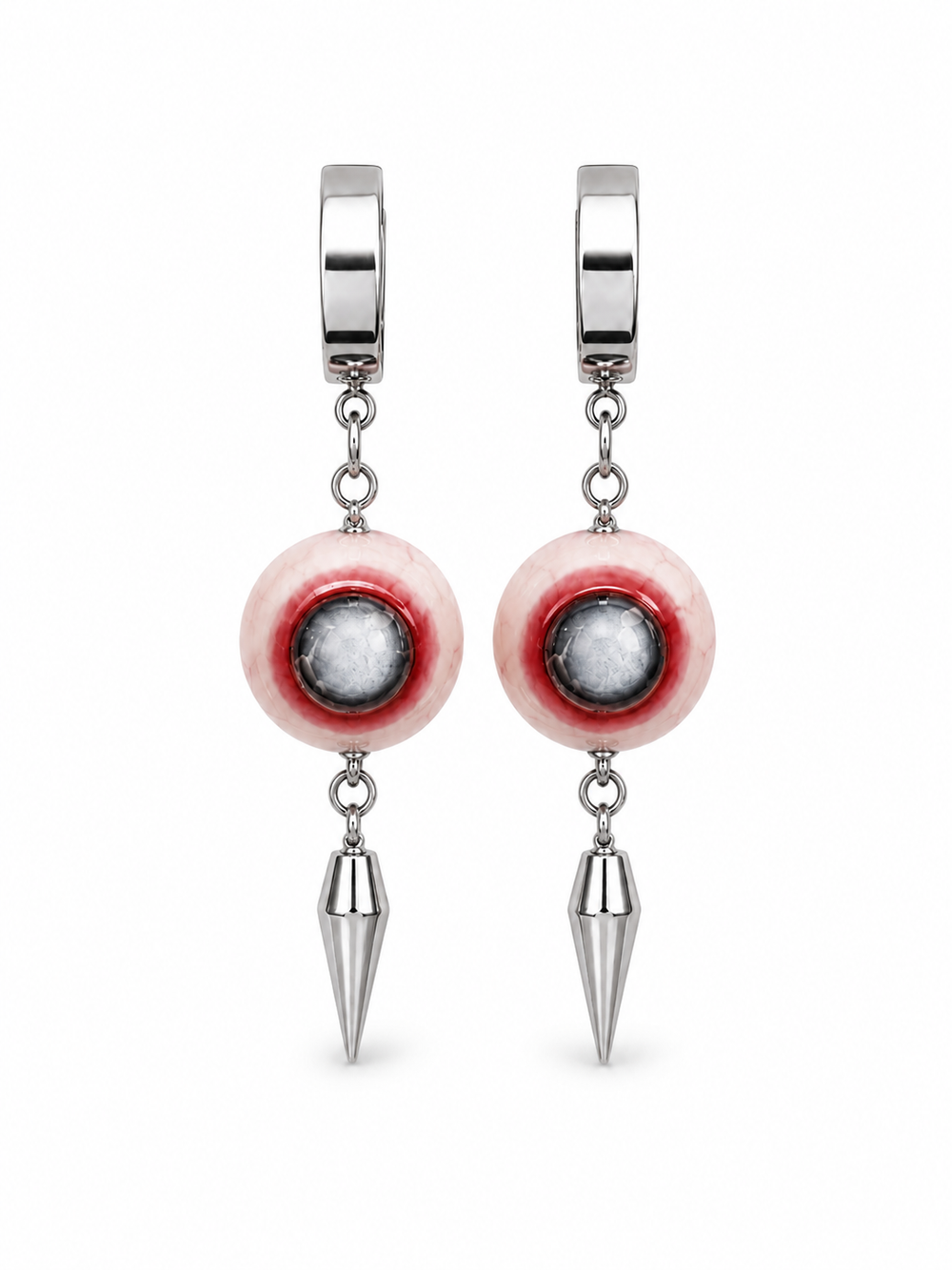 Afterimage Spike Earrings