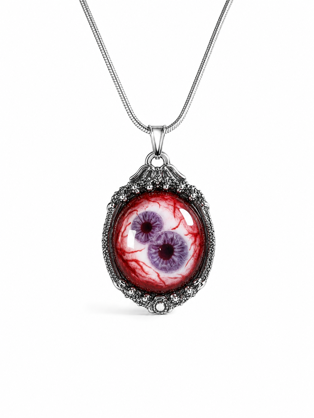 Twin Oracle Reliquary Necklace