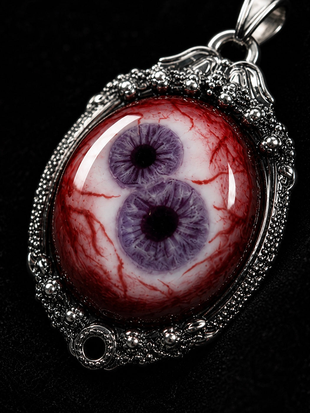 Twin Oracle Reliquary Necklace