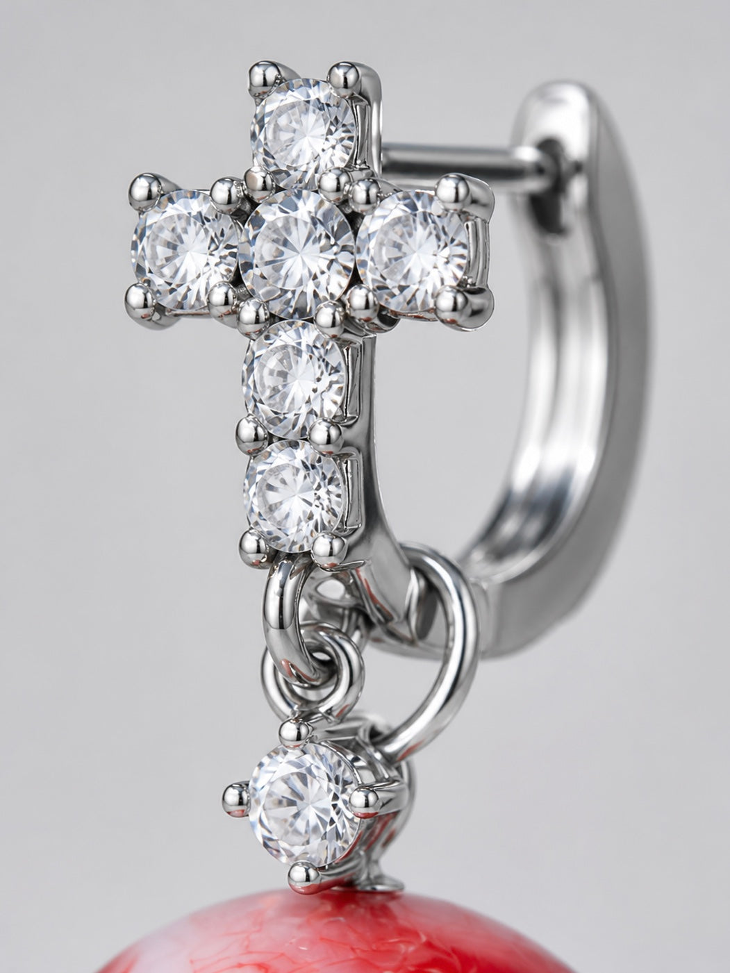 Cruciform Blood Gaze Earrings