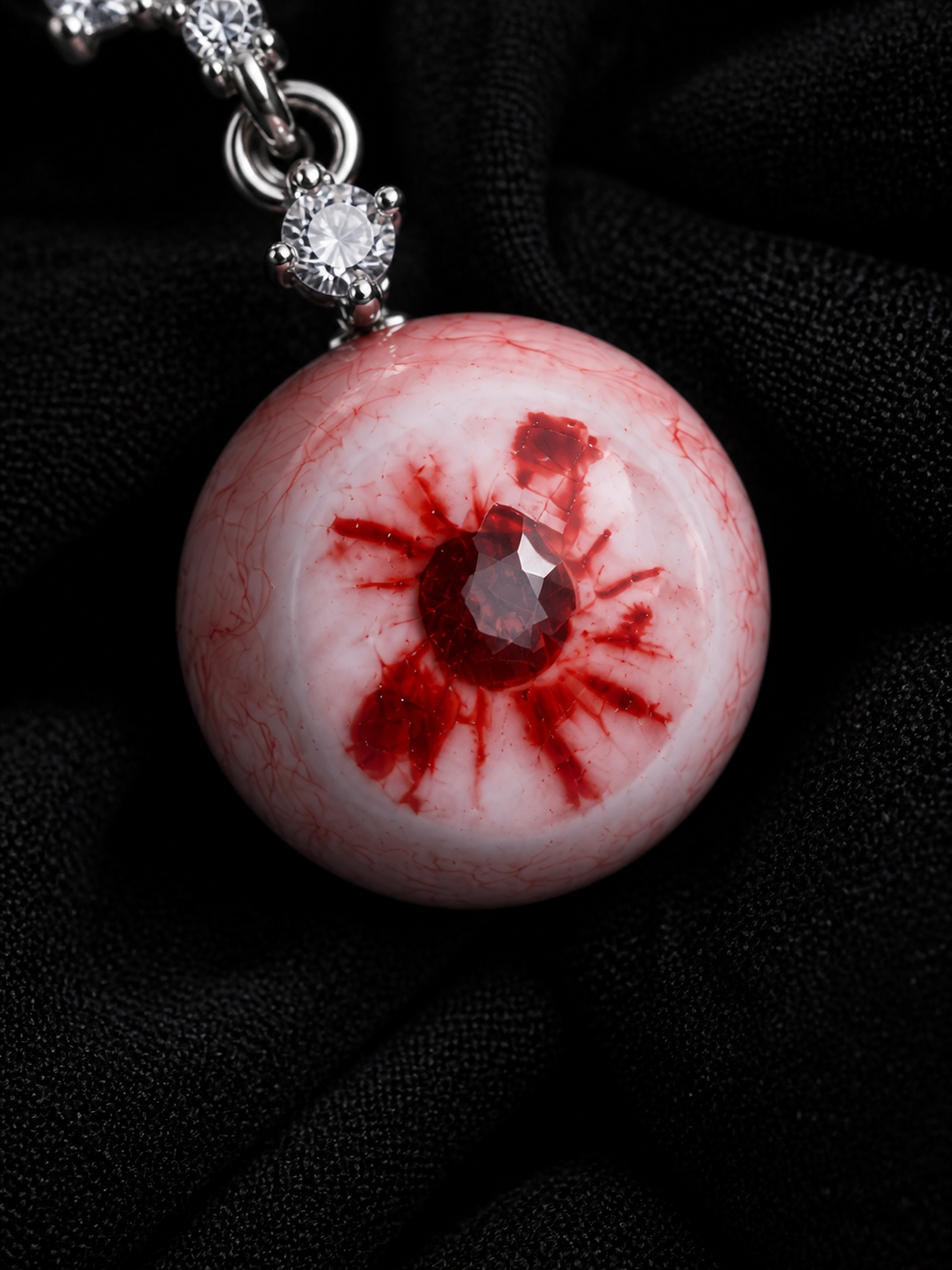 Cruciform Blood Gaze Earrings